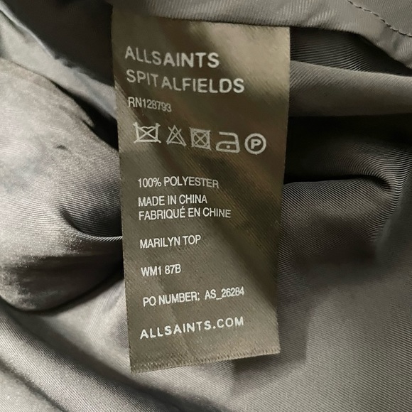 ALLSAINTS Marilyn top - Picture 7 of 7